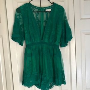 Lace Romper